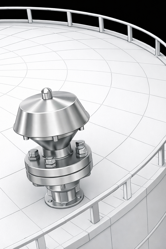 EF500DFEL end-of-line flame arrester alternate view