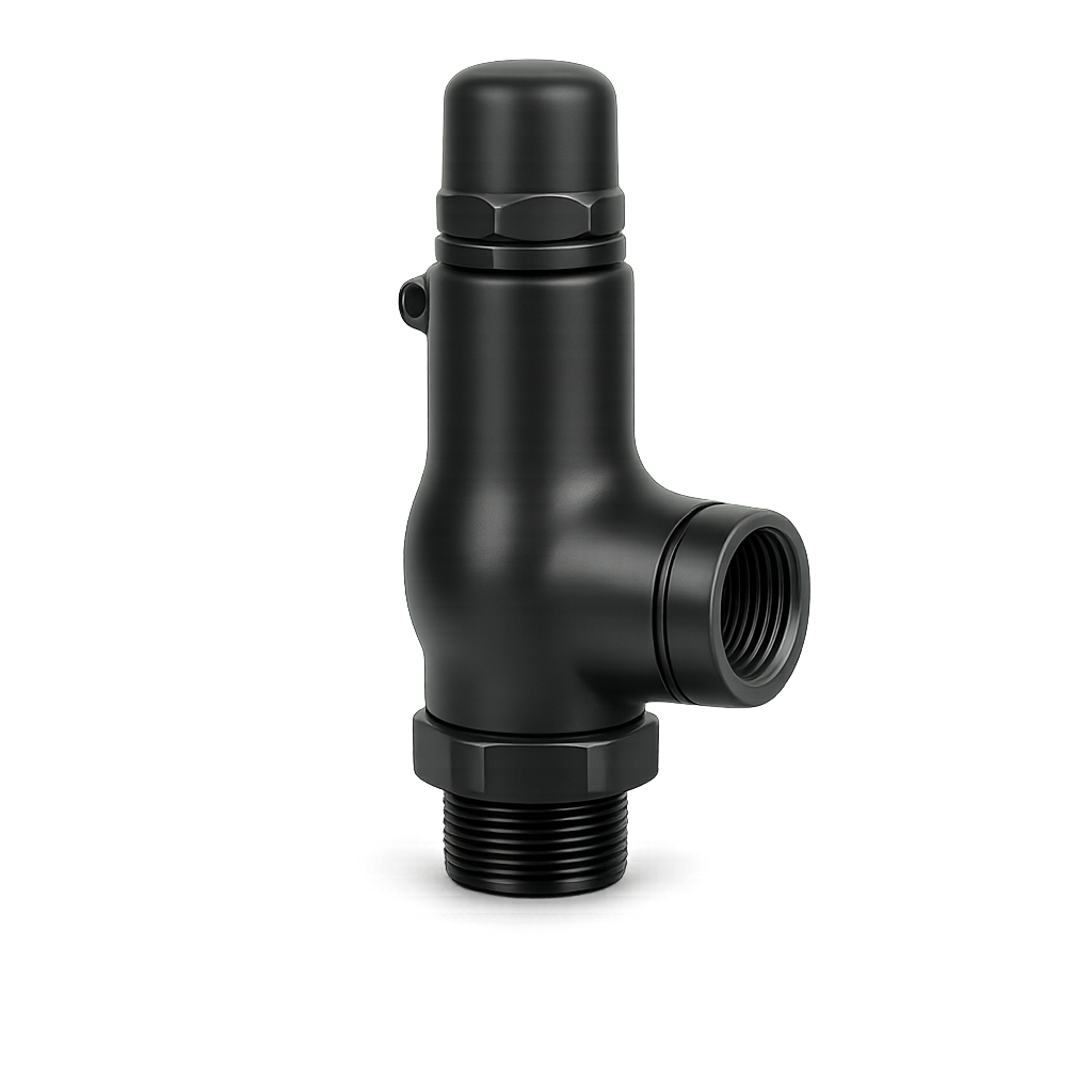 PTFE-configured pressure safety valve option for corrosive chemical service