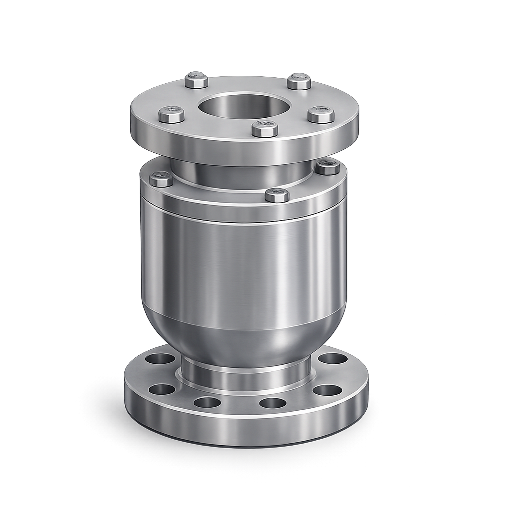 EFSVALVES EFB17 inline stainless steel air release valve