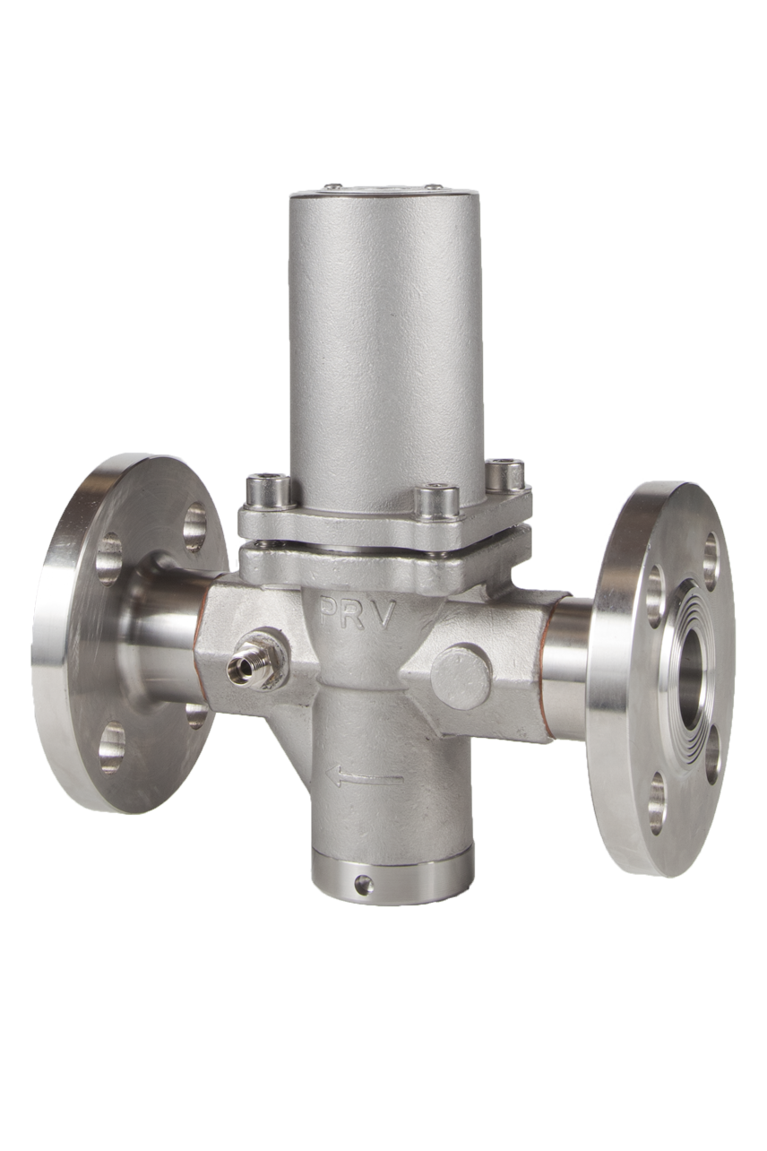 EFPRV30 stainless steel pressure reducing valve with flanged connections