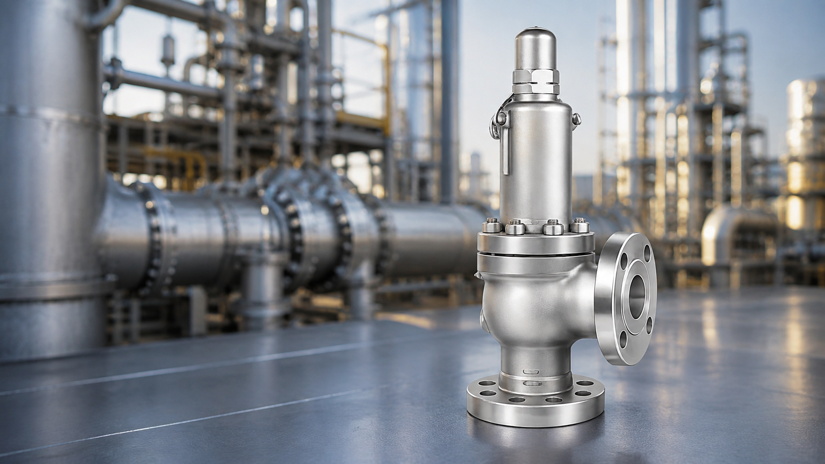 EF1415 pressure safety valve for API 526 and ASME Section VIII applications