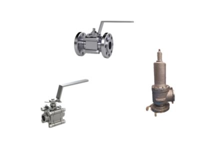 Safety Relief Valves and ball valves
