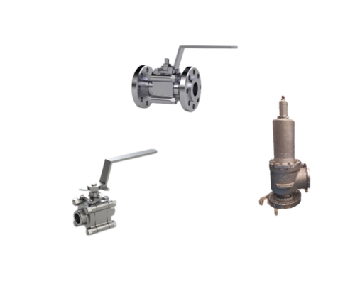 Safety Relief Valves and ball valves