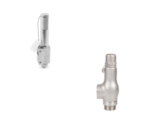 Safety and relief valves